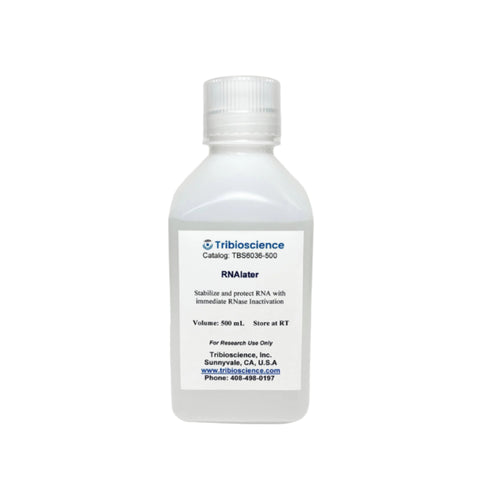 Tribioscience RNAlater Protect Solution. Stabilize and protect RNA quality (TBS6036)