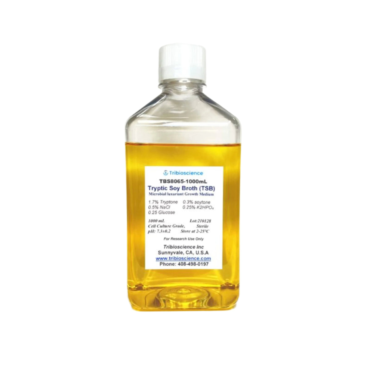 Tribioscience Tryptic Soy Broth (TSB) Medium