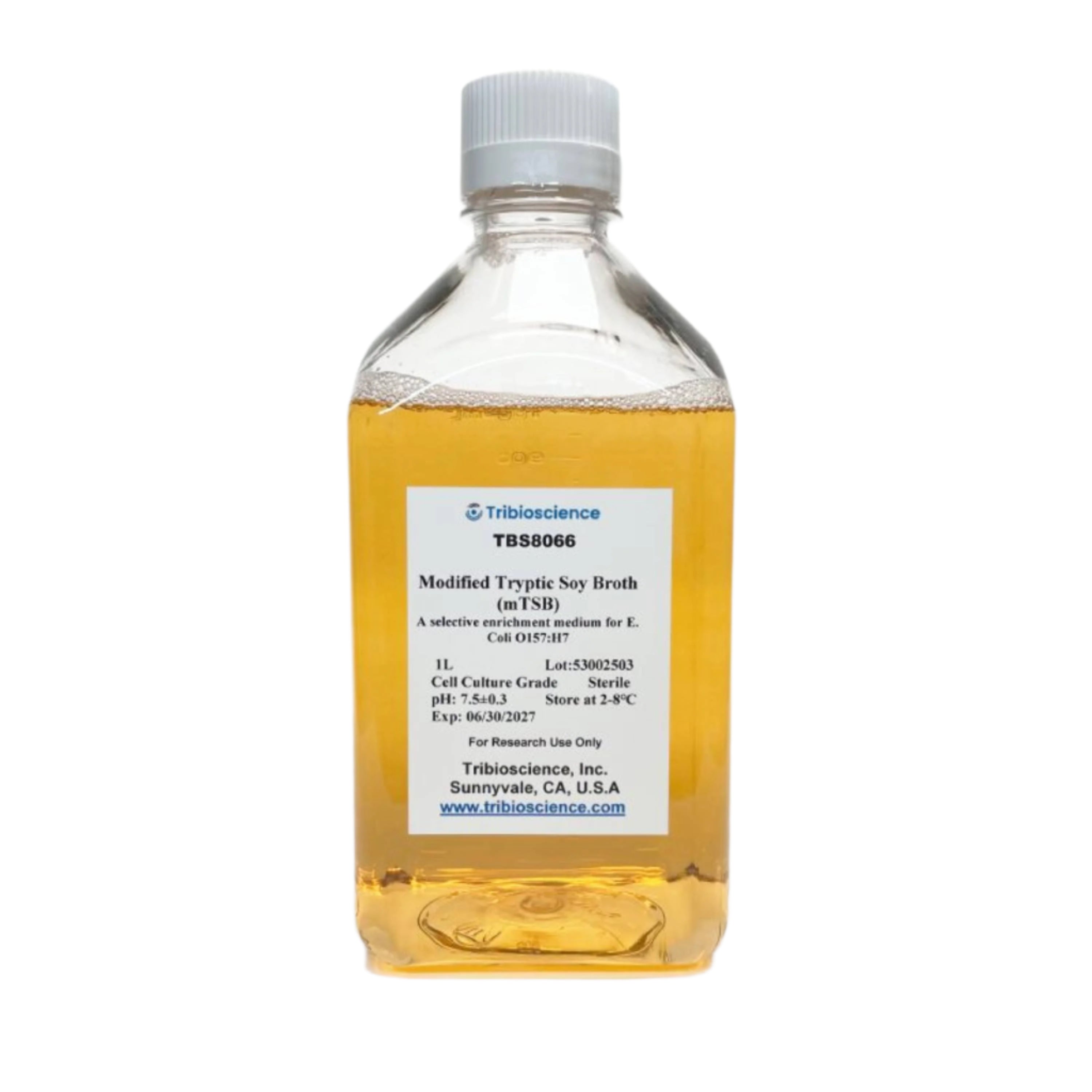 Tribioscience Modified Tryptic Soy Broth (mTSB) Medium (TBS8066) – MSE ...