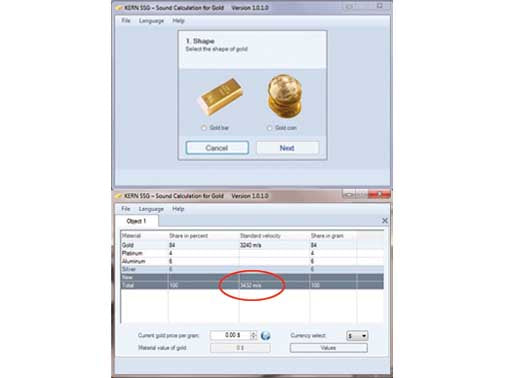 Kern Ultrasonic Thickness Gauge External TN GOLD 80, Measuring Instruments and Sensors, Kern, MSE Supplies