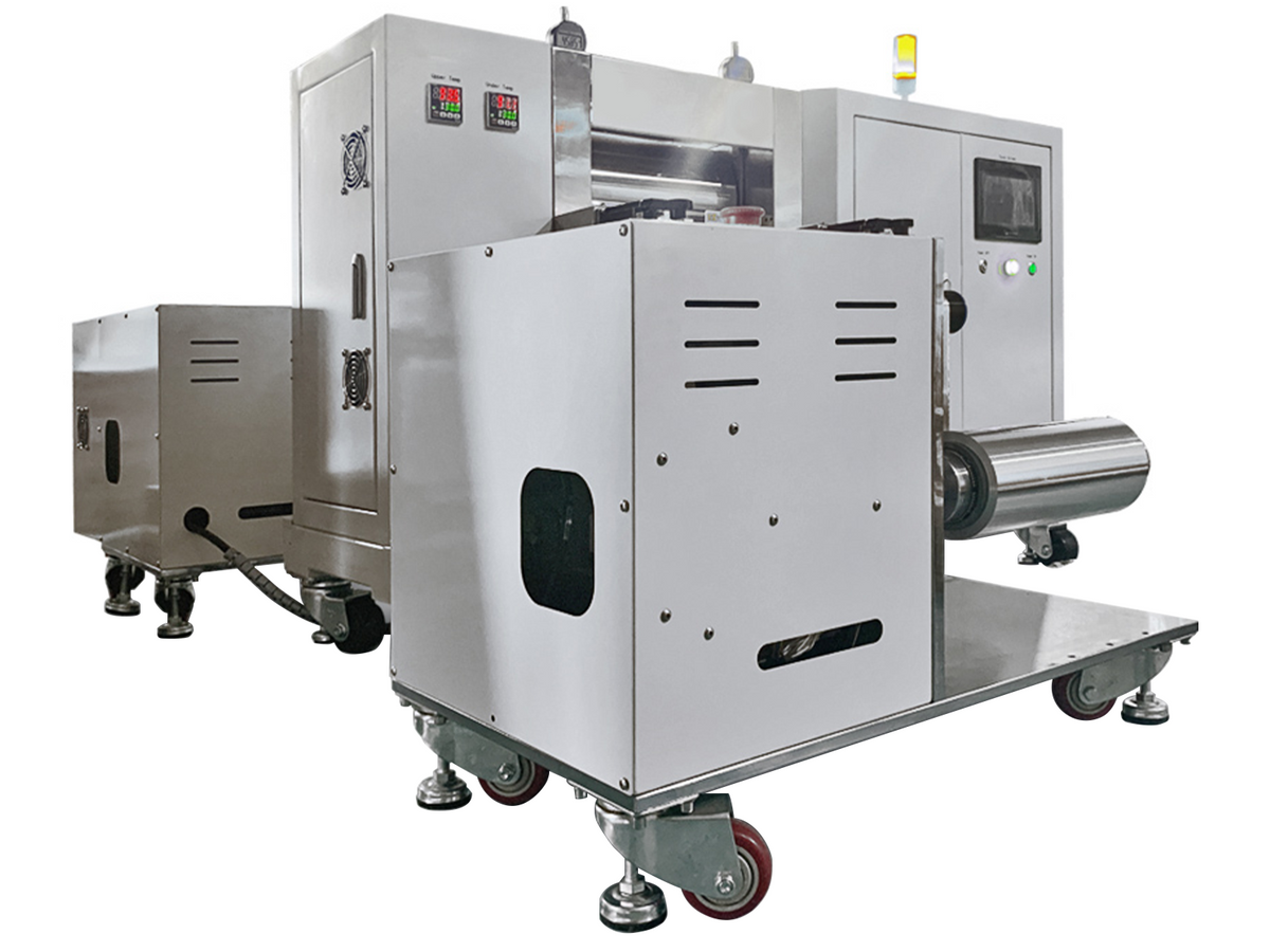 MSE PRO Roll To Roll Hydraulic Rolling Press Machine With Unwinding And Rewinding Device; With Heating Function, Battery Equipment, MSE Supplies LLC, MSE Supplies