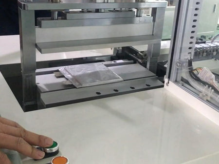 MSE PRO Automatic Three-In-One Machine for Pouch Cell Cutting, Folding and Heating, Battery Equipment, MSE Supplies LLC, MSE Supplies