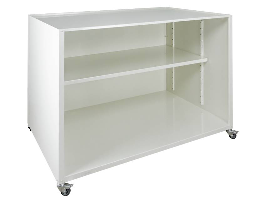 Ecosafe Trolley with adjustable shelf for H12 - MSE Supplies LLC