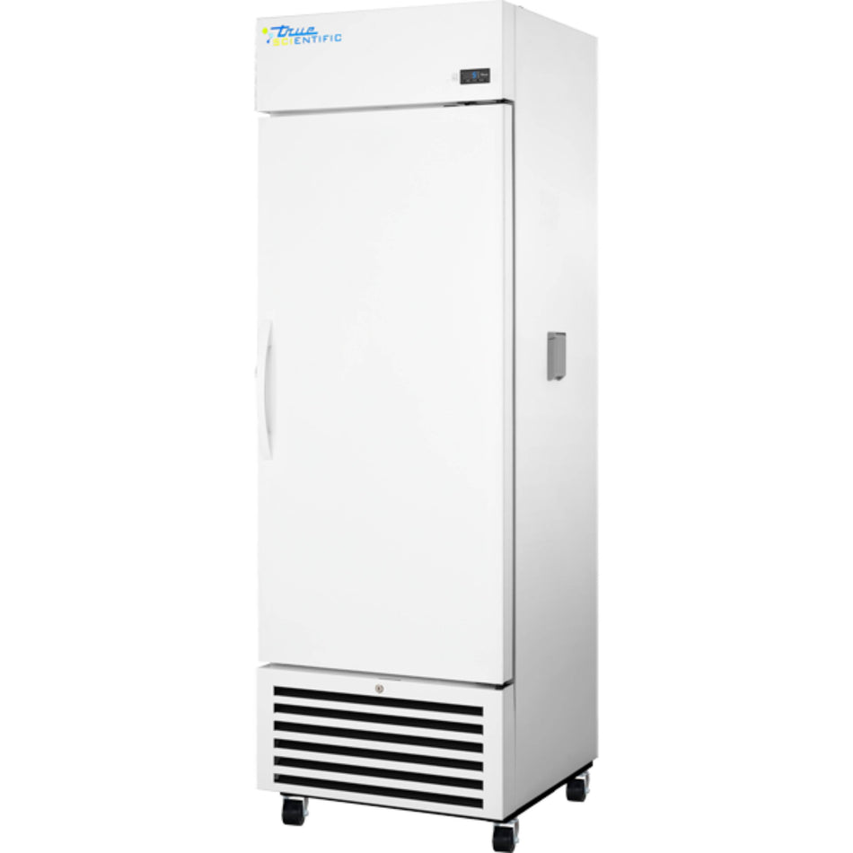 True Scientific 437.8 Liters (15.46 Cu Ft) Capacity Solid Door Chromatography Refrigerator, 115 V Half Depth Shelves w/mast