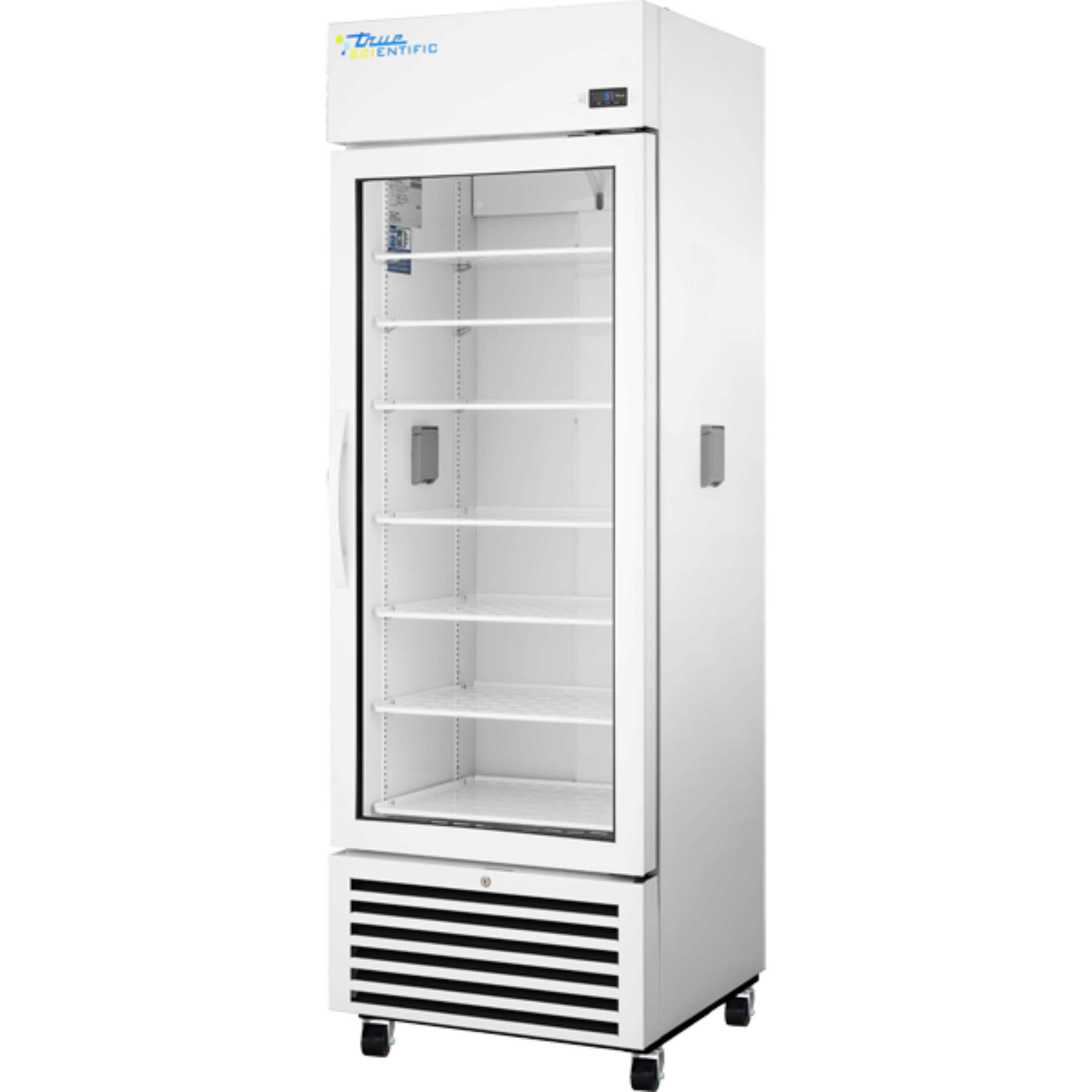 True Scientific 437.8 Liters (15.46 Cu Ft) Capacity Glass Door Chromatography Refrigerator, 115 V