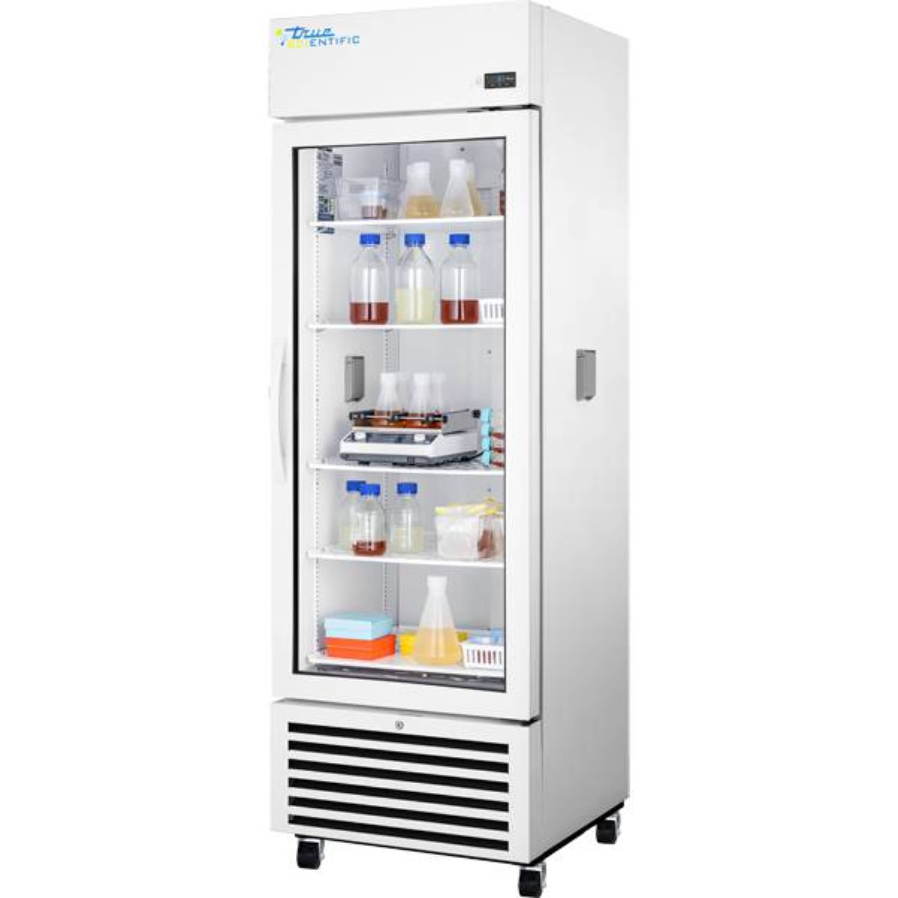 True Scientific 437.8 Liters (15.46 Cu Ft) Capacity Glass Door Chromatography Refrigerator, 115 V