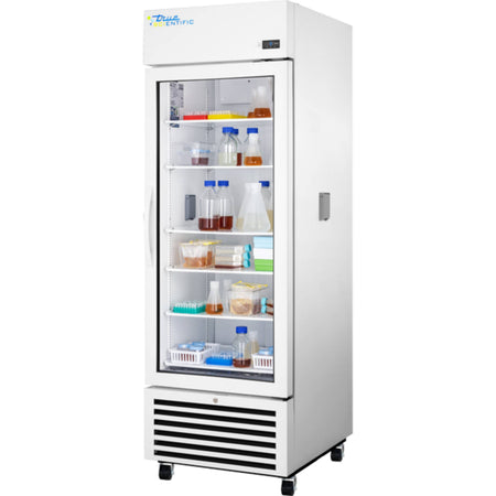 True Scientific 550.4 Liters (19.44 Cu Ft) Capacity Glass Door Laboratory Refrigerator, 115 V