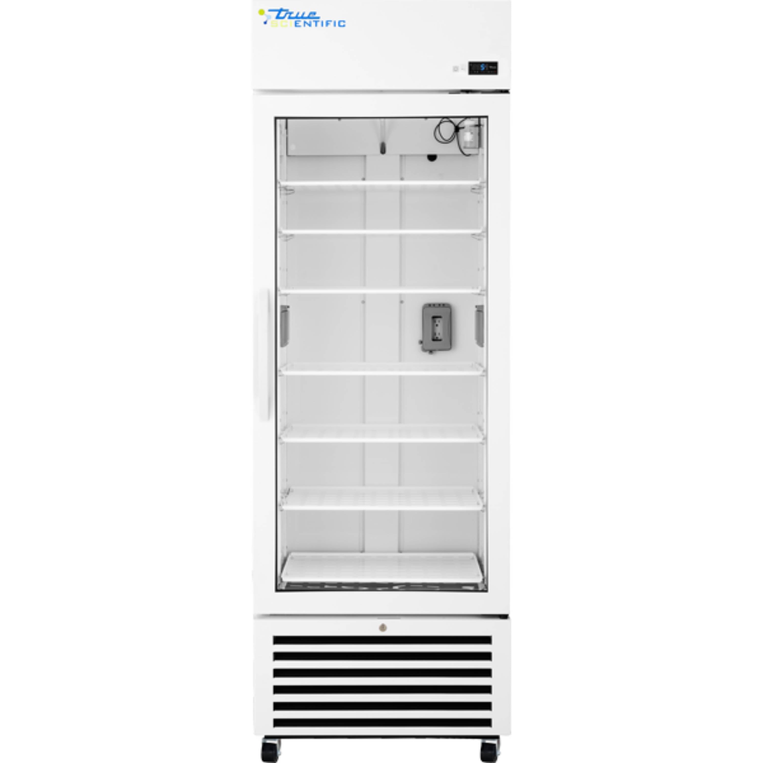 True Scientific 550.4 Liters (19.44 Cu Ft) Capacity Glass Door Chromatography Refrigerator, 115 V