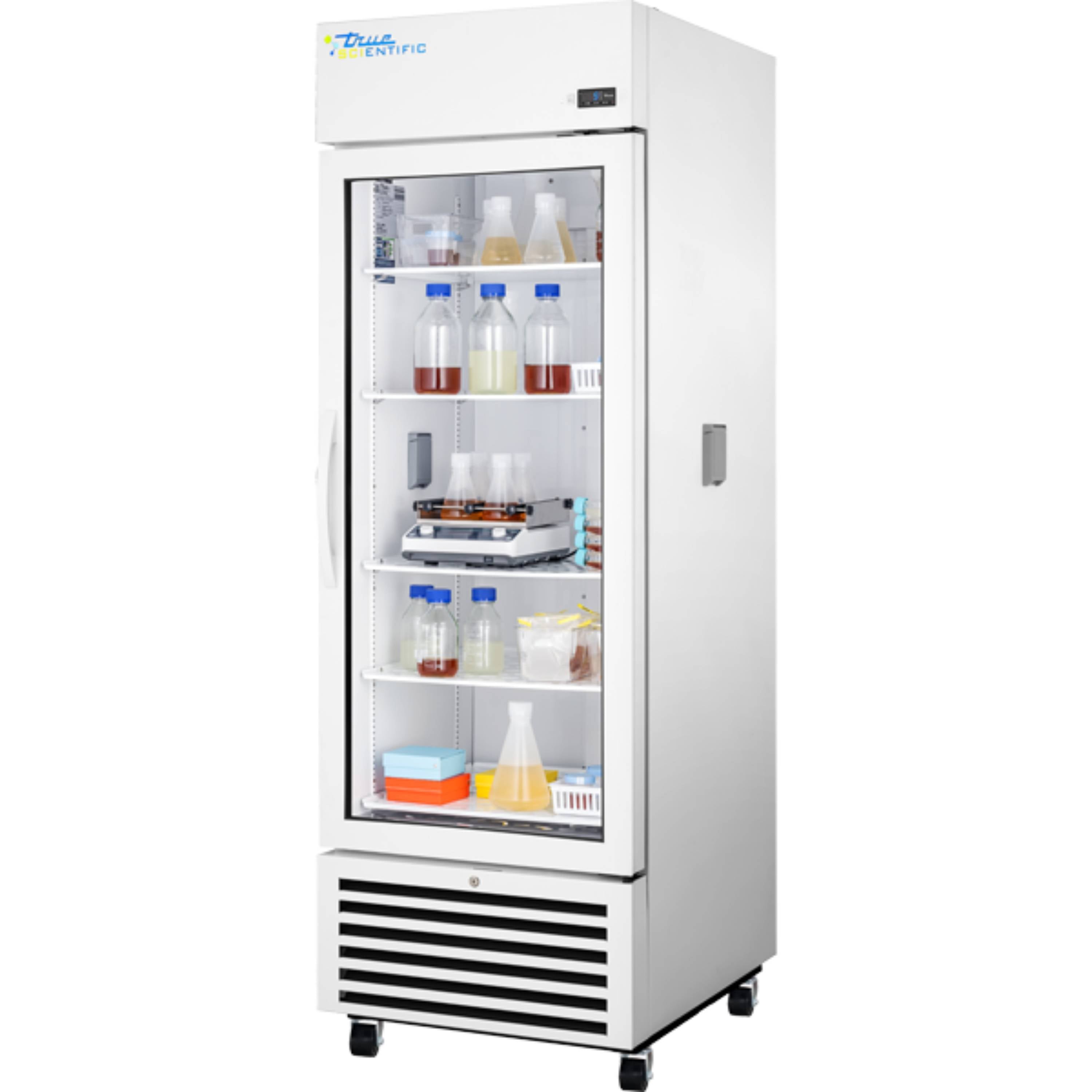 True Scientific 550.4 Liters (19.44 Cu Ft) Capacity Glass Door Chromatography Refrigerator, 115 V