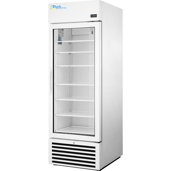 True Scientific 550.4 Liters (19.44 Cu Ft) Capacity Glass Door Pharmacy Refrigerator, 115 V