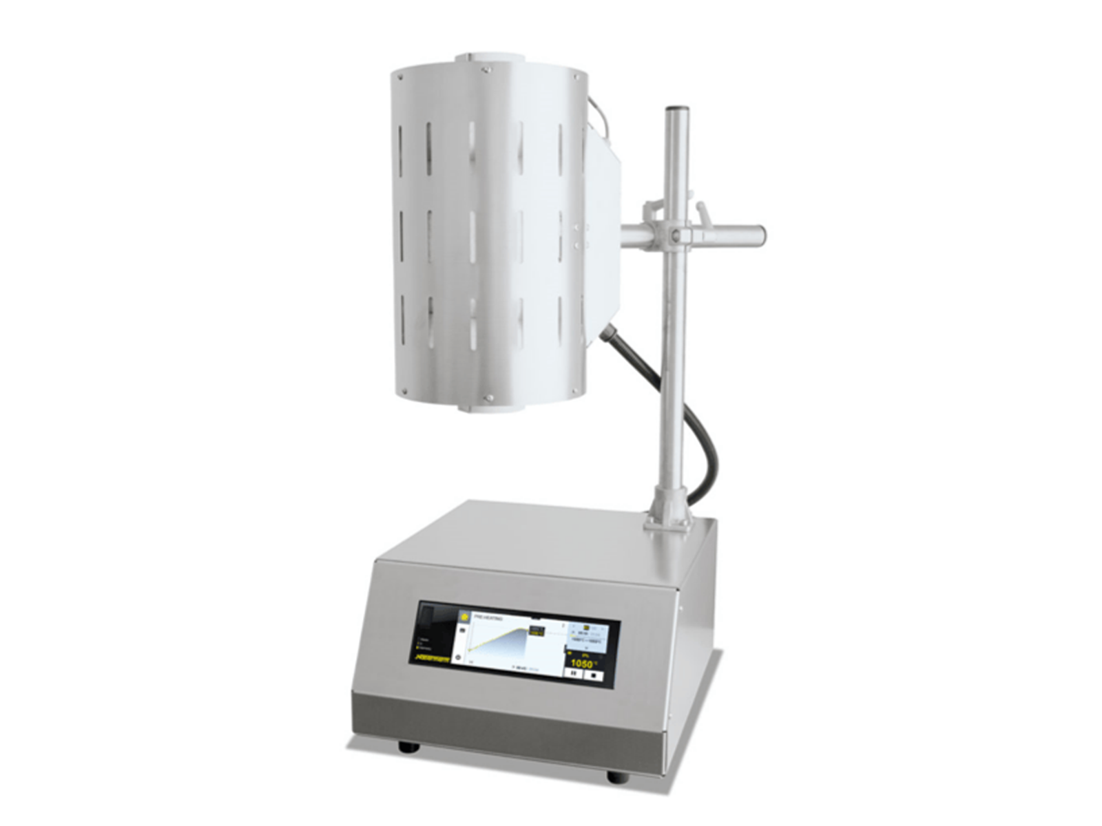 Nabertherm 1100 °C Compact Tube Furnace RT 50/250/11 with Stand for Horizontal and Vertical Operation - Furnaces - Nabertherm - MSE Supplies