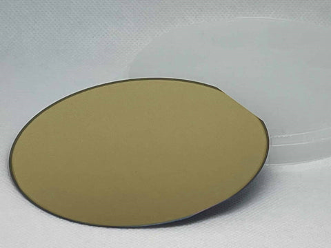 MSE PRO Thermal Oxide Wafer Coated with Gold - MSE Supplies LLC