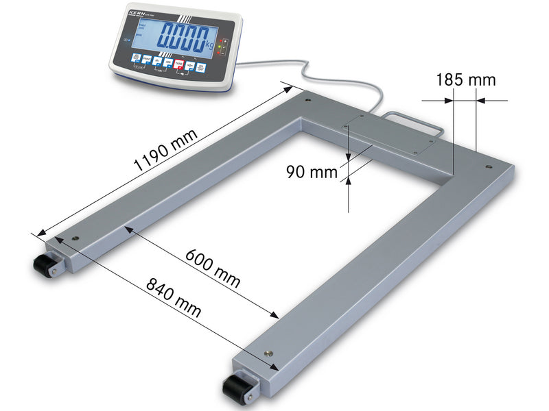 Kern Pallet Scale UFB 600K200M, Balances and Scales, Kern, MSE Supplies