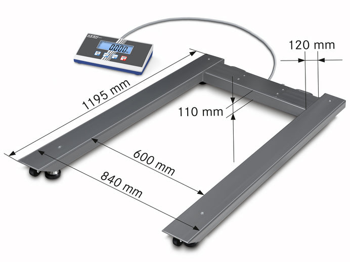 Kern Pallet Scale UIB 600K-1, Balances and Scales, Kern, MSE Supplies