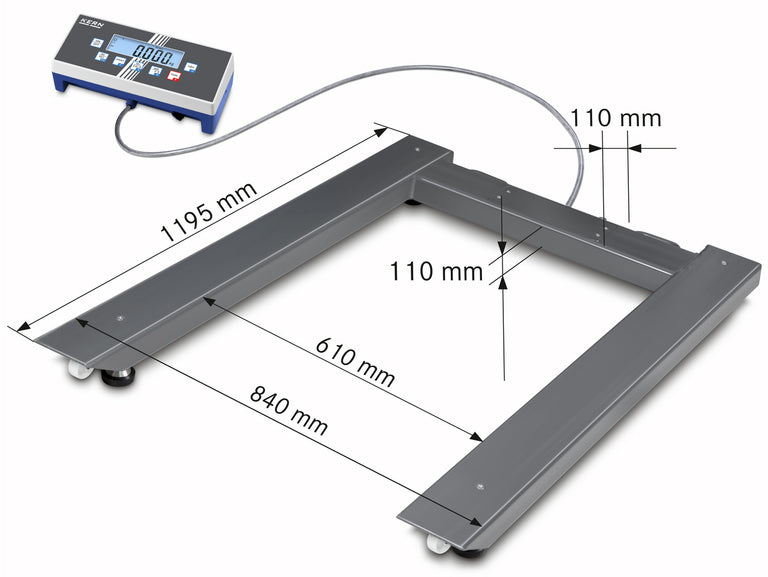 Kern Pallet Scale UID 3000K-0M, Balances and Scales, Kern, MSE Supplies