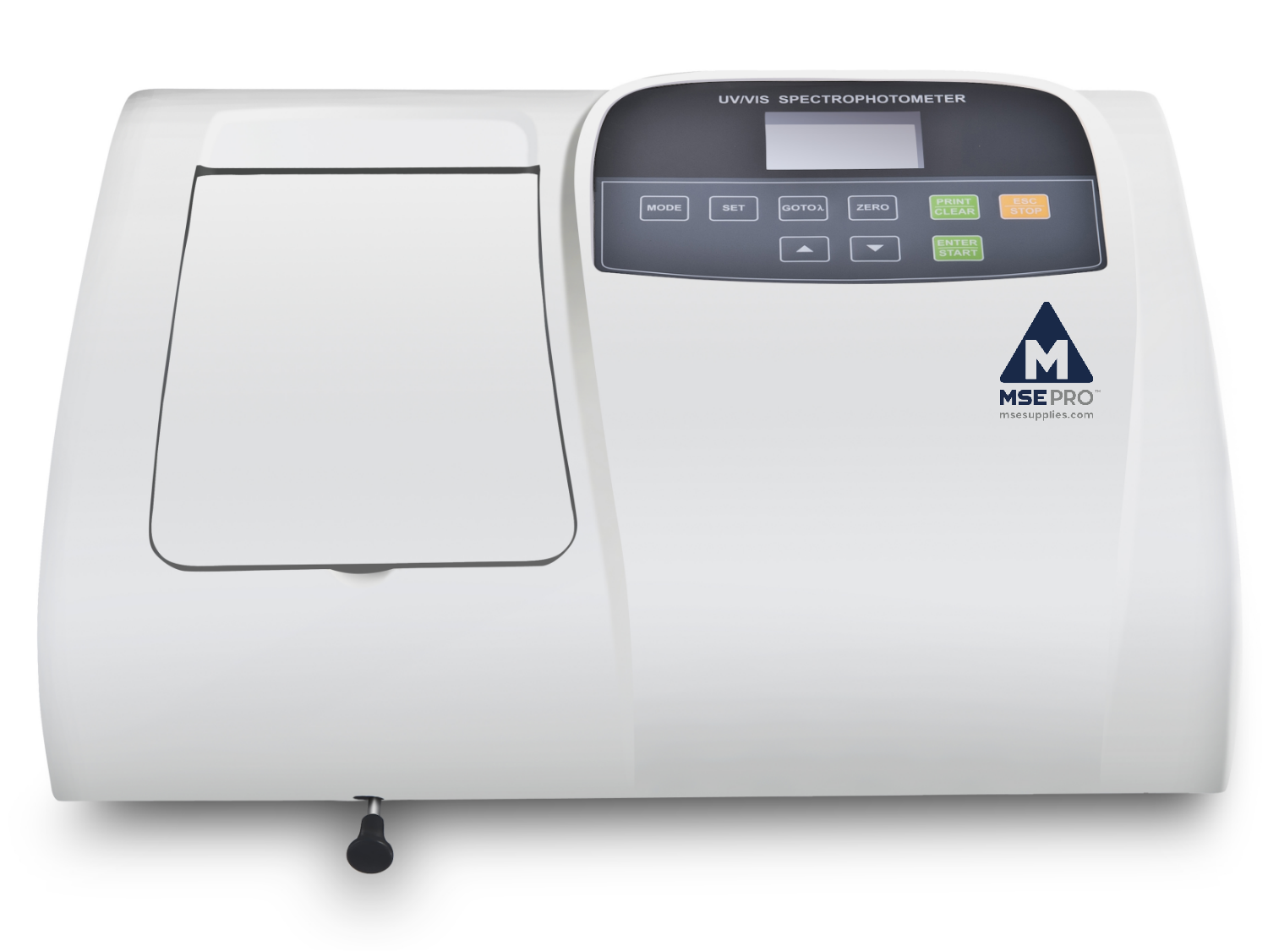 MSE PRO Single Beam UV/VIS Spectrophotometer, 190-1000/190-1100 nm, Laboratory Spectrometers and Spectrophotometers, MSE Supplies LLC, MSE Supplies