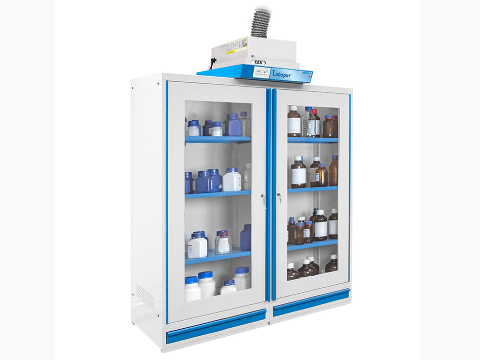 Ecosafe Ventilated Cabinet for External Connection - High 2 Doors - 2 Compartments - MSE Supplies LLC