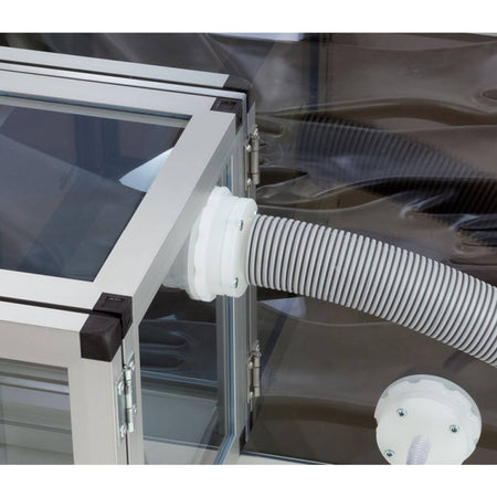 SICCO Glove Box Duo 2 with Transfer Chamber Antistatic (W 1200 × H 710 × D 890 mm) (PC-ESD)