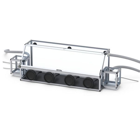 SICCO Glove Box Duo 1 with Transfer Chambers Antistatic (W 2345 × H 690 × D 590 mm) (PC-ESD)