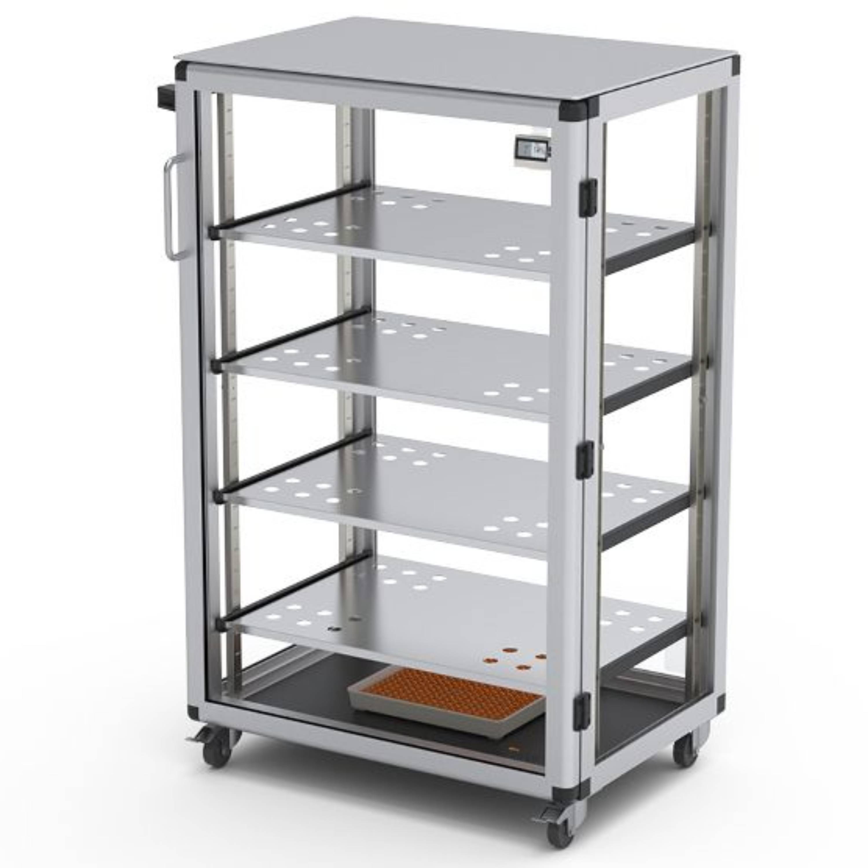 SICCO Dolly Desiccator(W 600 mm × H 900 mm × D 430 mm) (PMMA/Alu)
