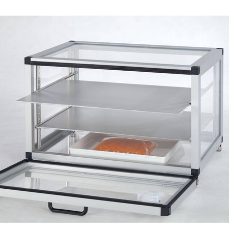 SICCO Star Vitrum Desiccator Horizontal (W 525 mm × H 340 mm × D 375 mm) (Glass/AL)