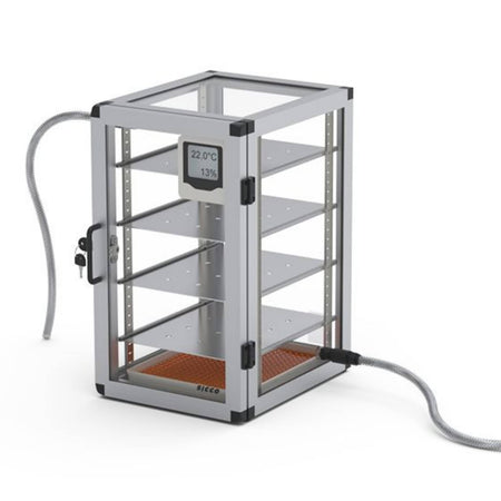 SICCO Super Star Desiccator Vitrum (W 310 mm × H 525 mm × D 375 mm) (Glas/AL)