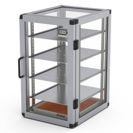 SICCO Star Vitrum Desiccator (W 310 mm × H 525 mm × D 375 mm) (Glass/AL)
