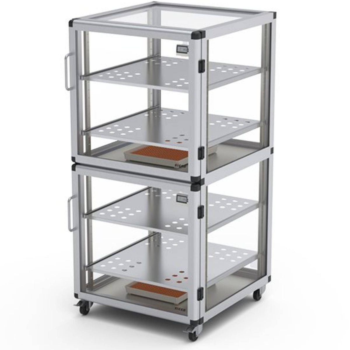 SICCO Vitrum Maxi 2 Desiccator (W 560 mm × H 1150 mm × D 580 mm) (Glas/AL)