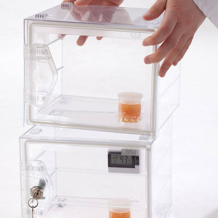 SICCO Mini Desiccator Secure Box Basic (W 221 mm × H 183 mm × D 214 mm) (PC)
