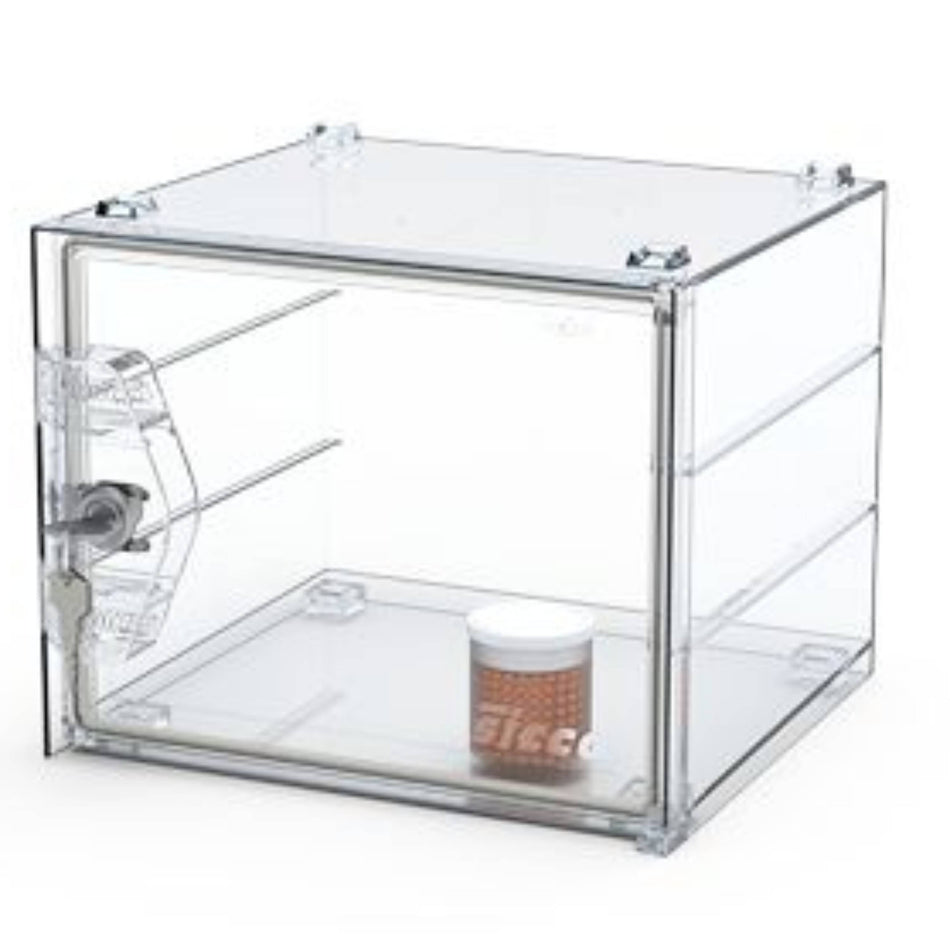 SICCO Mini Desiccator Secure Box Basic (W 221 mm × H 183 mm × D 214 mm) (PC)