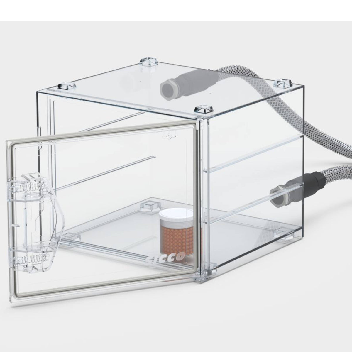 SICCO Mini Desiccator for Gas Filling Basic (W 221 mm × H 183 mm × D 214 mm) (PC)