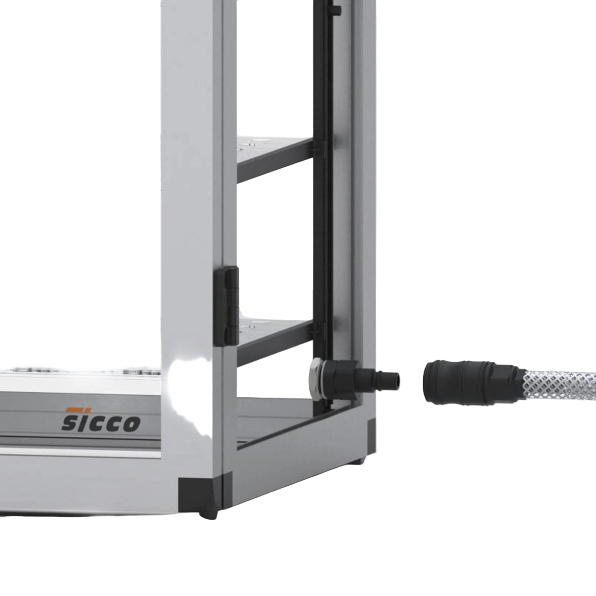 SICCO Super Star Desiccator (W 310 mm × H 525 mm × D 375 mm) (PMMA/AL)