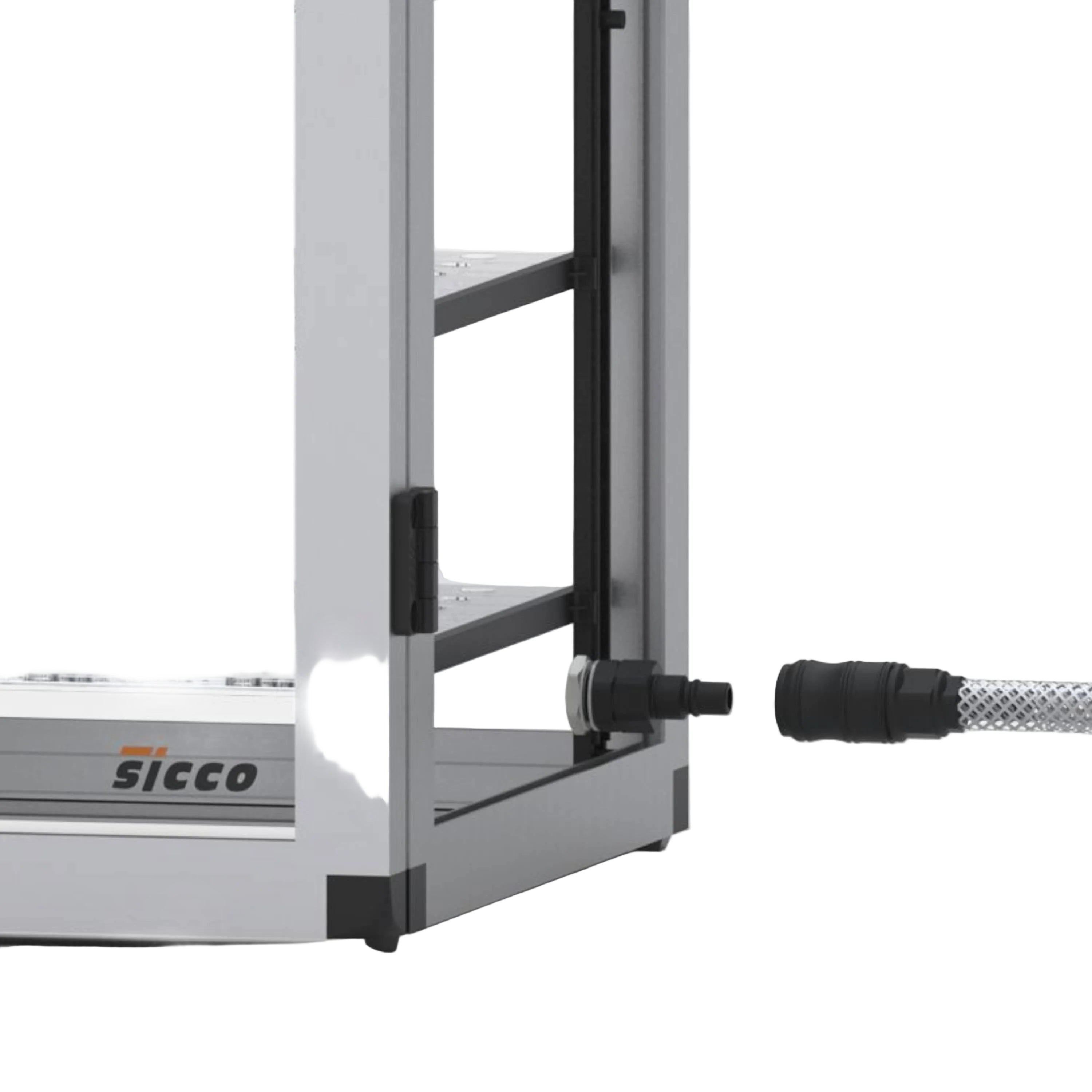 SICCO Super Star Desiccator (W 310 mm × H 525 mm × D 375 mm) (PMMA/AL)