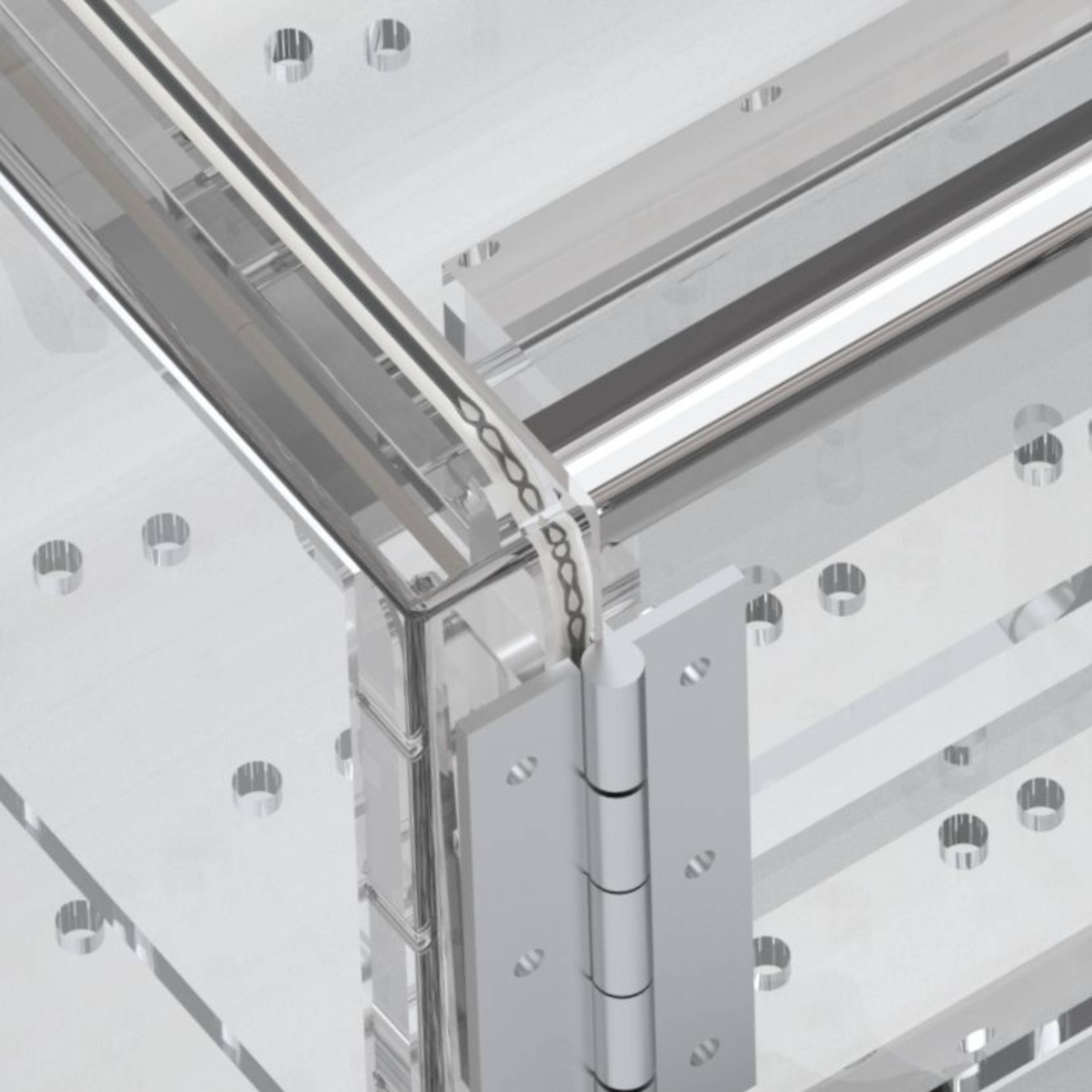 SICCO Vacuum Desiccator    (W 300 mm × H 440 mm × D 300 mm  ) (PMMA  )