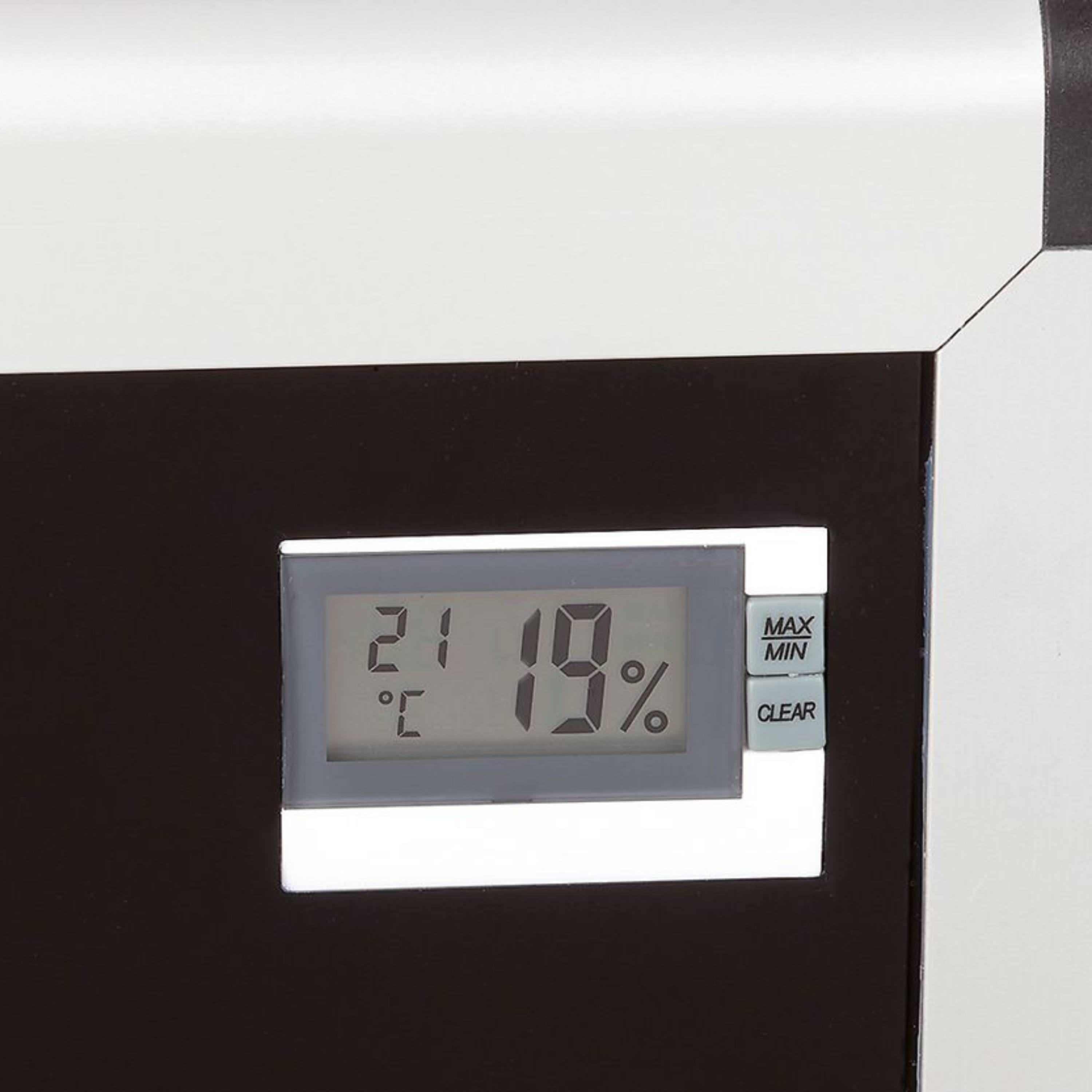 SICCO Star Desiccators Black (W 310 mm × H 525 mm × D 375 mm) (PMMA/AL)