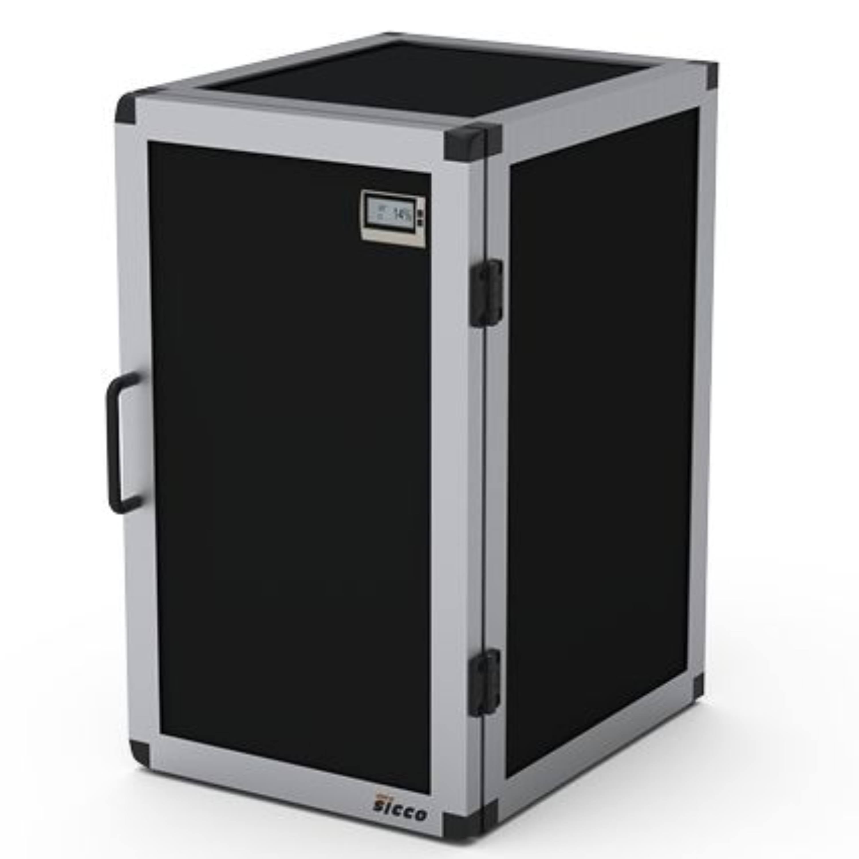 SICCO Star Desiccators Black (W 310 mm × H 525 mm × D 375 mm) (PMMA/AL)