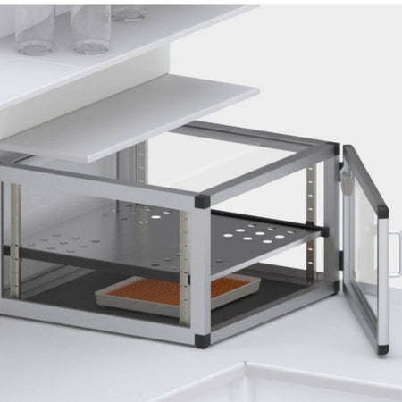 SICCO Big Star Desiccator Low (W 550 mm × H 330 mm × D 580 mm) (PMMA)