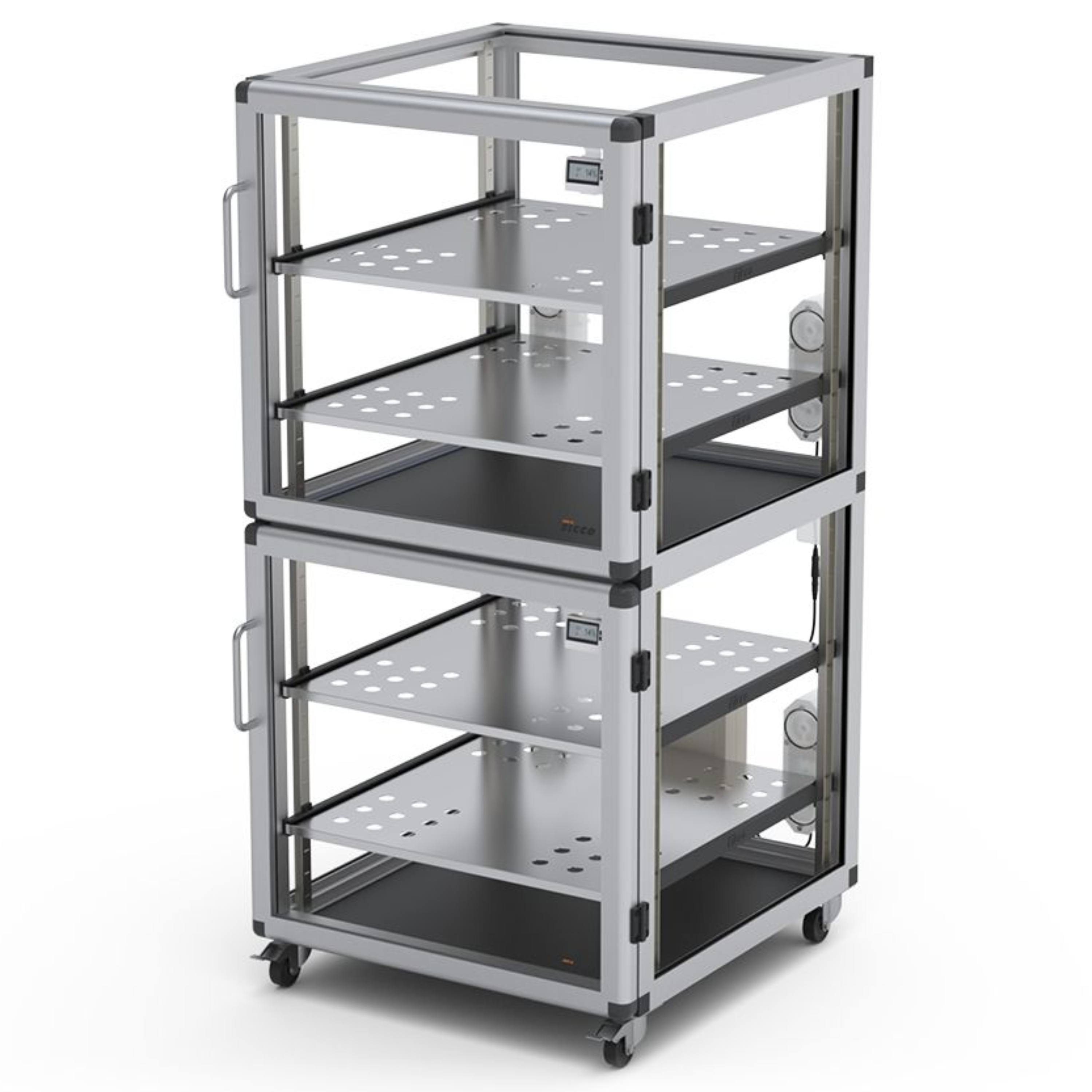 SICCO Auto-Maxi 2 Desiccator (W 560 mm × H 1150 mm × D 580 mm) (PMMA/AL)