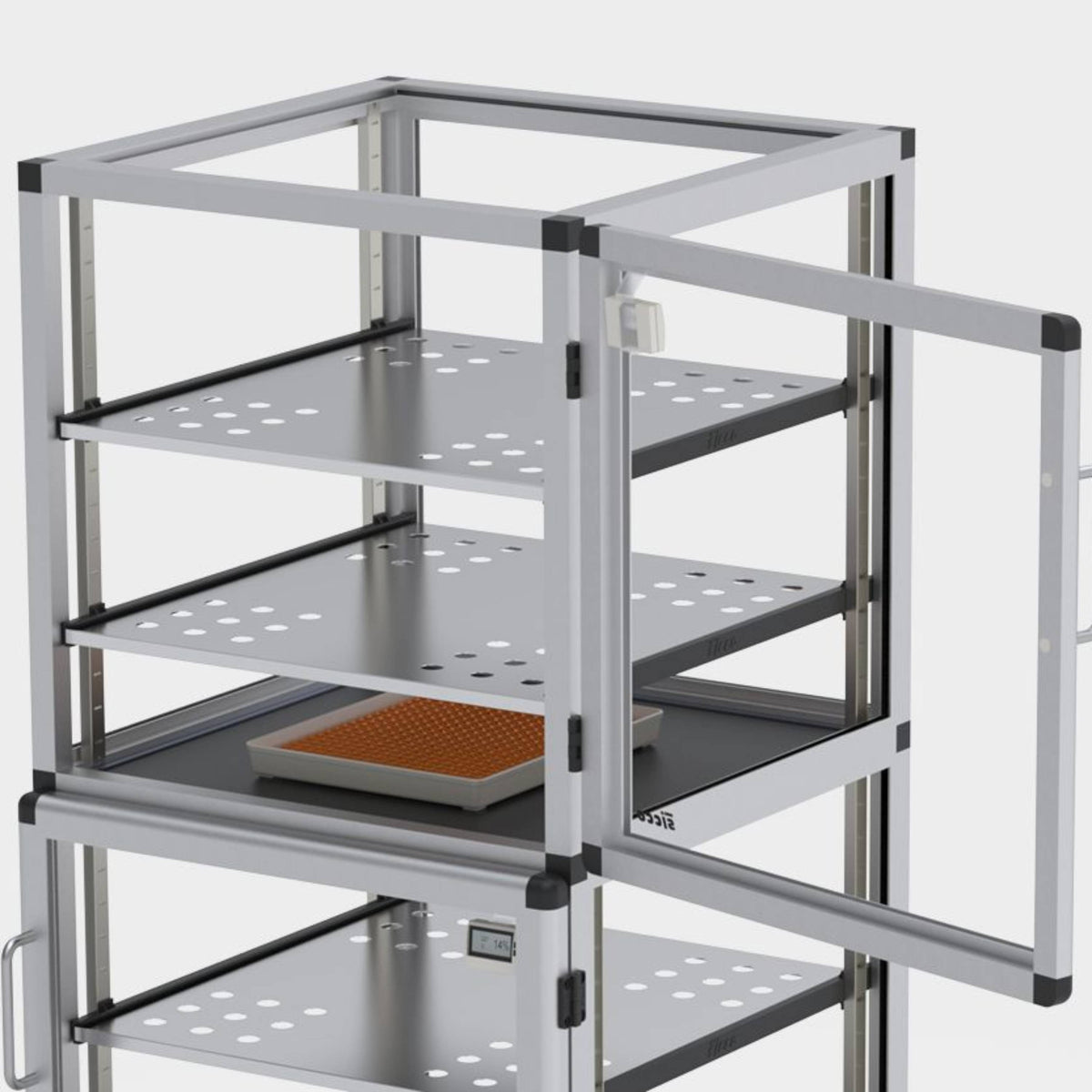 SICCO Super-Maxi 2 Desiccator (W 560 mm × H 1150 mm × D 580 mm) (PMMA/AL)