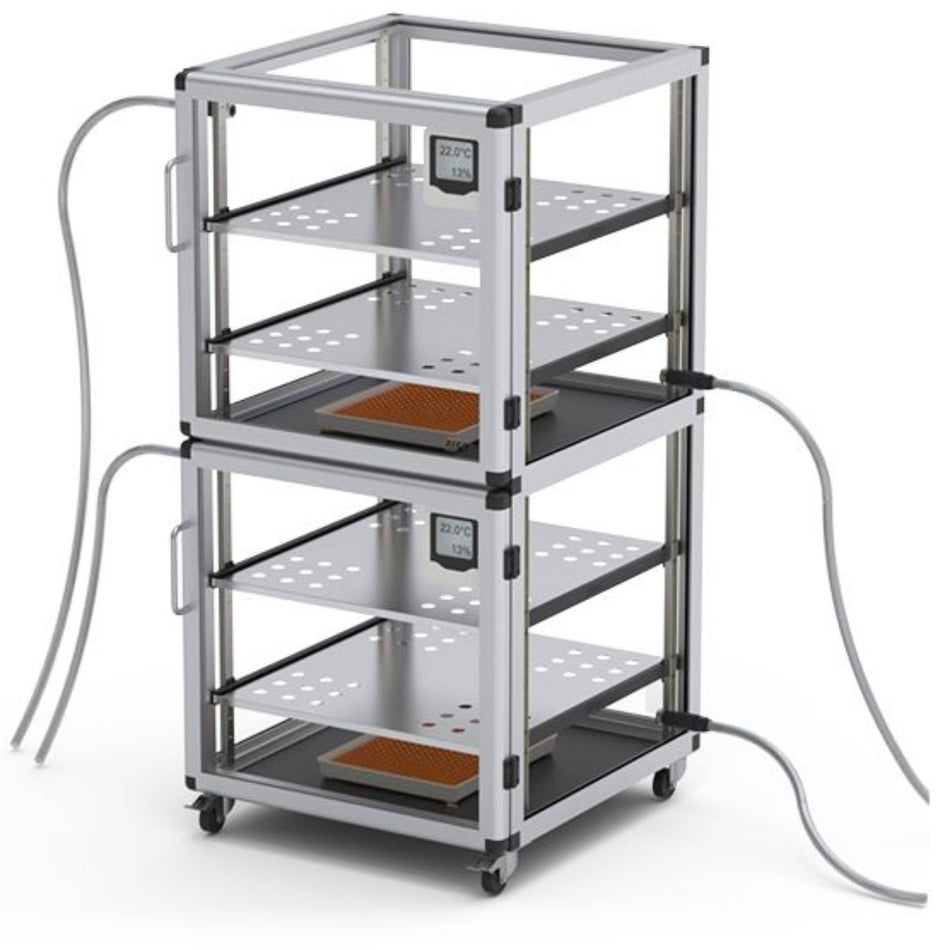 SICCO Super-Maxi 2 Desiccator (W 560 mm × H 1150 mm × D 580 mm) (PMMA/AL)