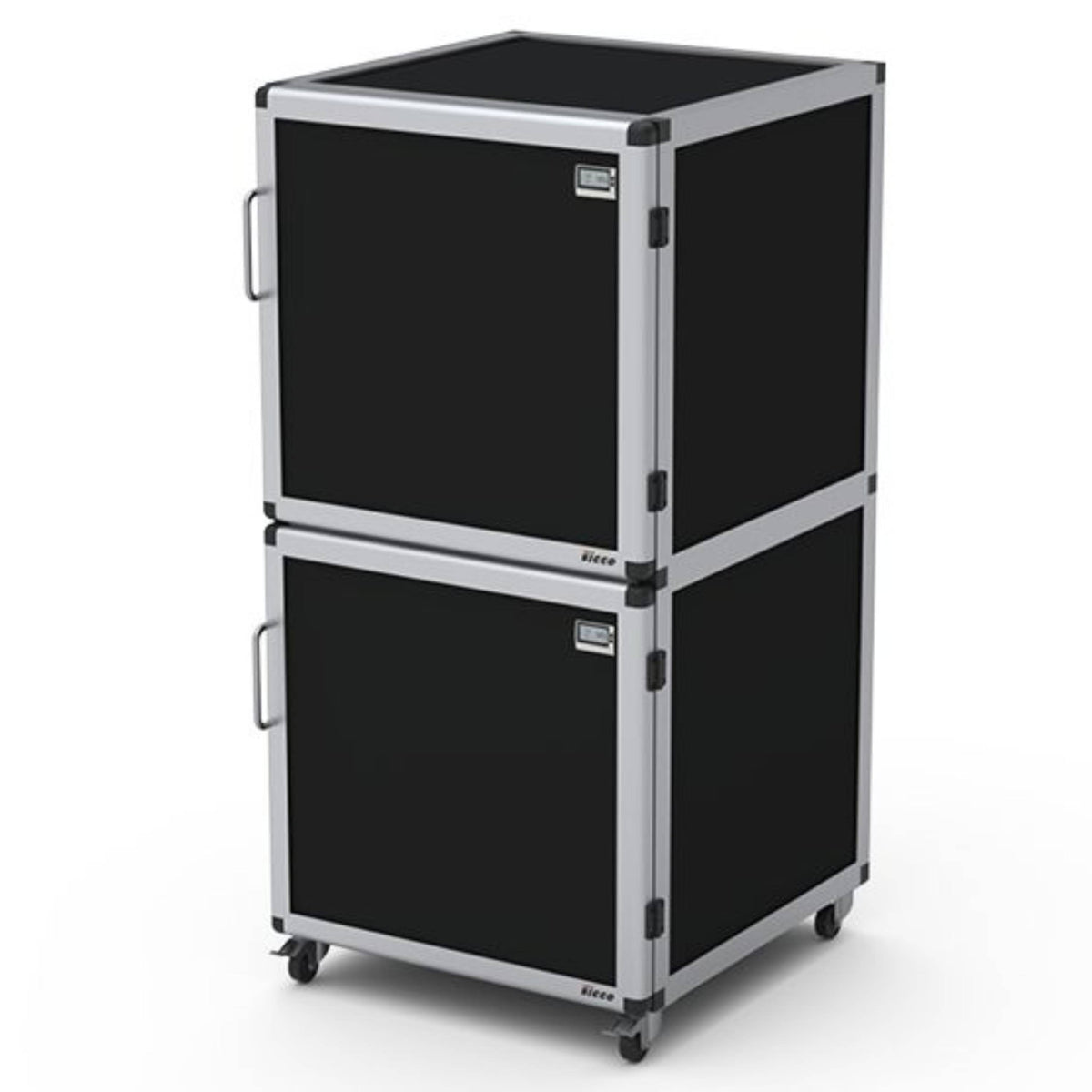 SICCO Maxi 2 Desiccator Black (W 560 mm × H 1150 mm × D 580 mm) (PMMA/AL)