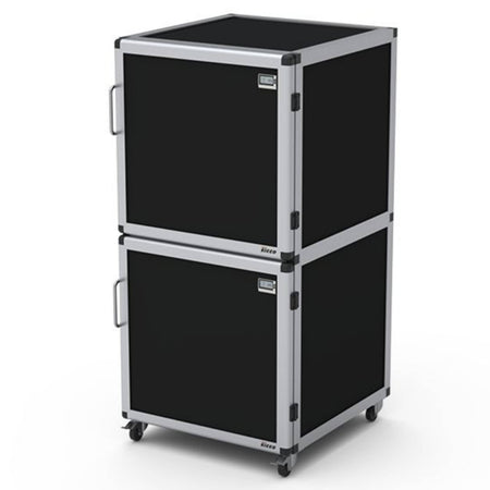 SICCO Maxi 2 Desiccator Black (W 560 mm × H 1150 mm × D 580 mm) (PMMA/AL)