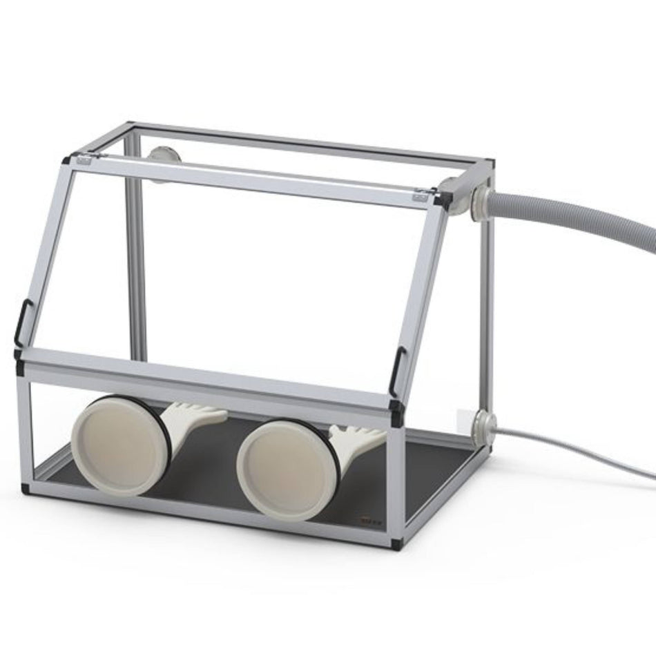 SICCO Glove Box (W 890 mm × H 700 mm × D 600 mm) (PMMA/AL)