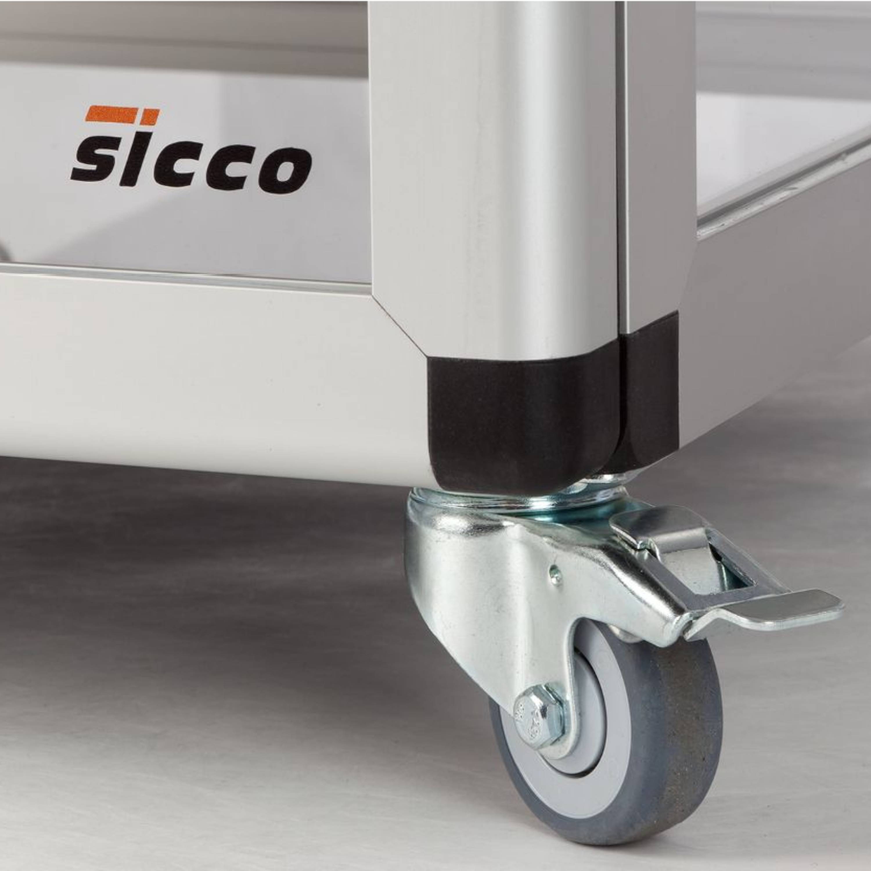 SICCO Desiccator Wall (W 1080 mm × H 1870 mm × D 580mm) (PMMA/AL)