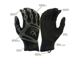 PYRAMEX Tactical Gloves VGTG10 Series - Compression Fit Training Glove Tactical Gloves, PK of 12 - MSE Supplies LLC
