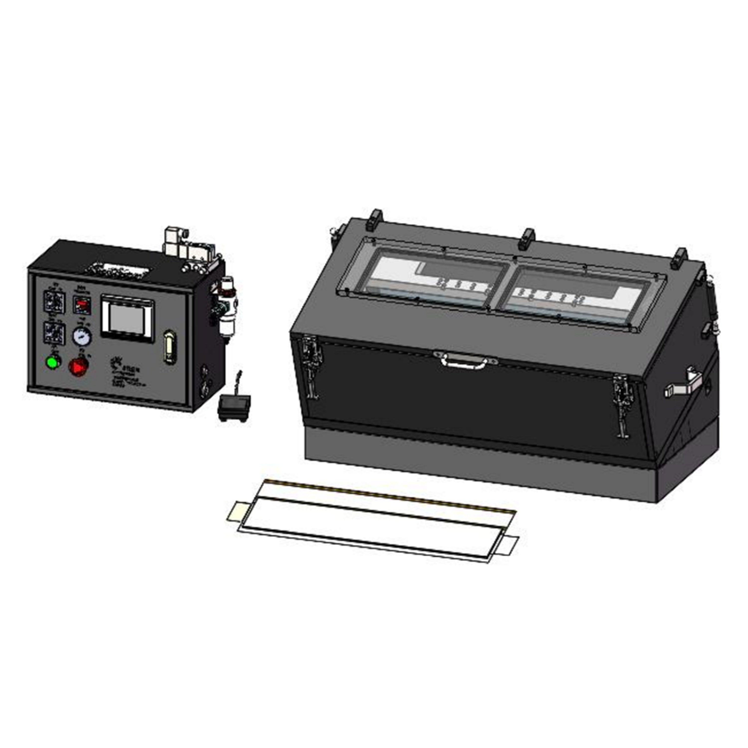 Gelon Vacuum Pre-Sealing and Second Sealing Integrated Machine (Split Type, For Use Inside Glove Box) - Battery Equipment - Gelon - MSE Supplies