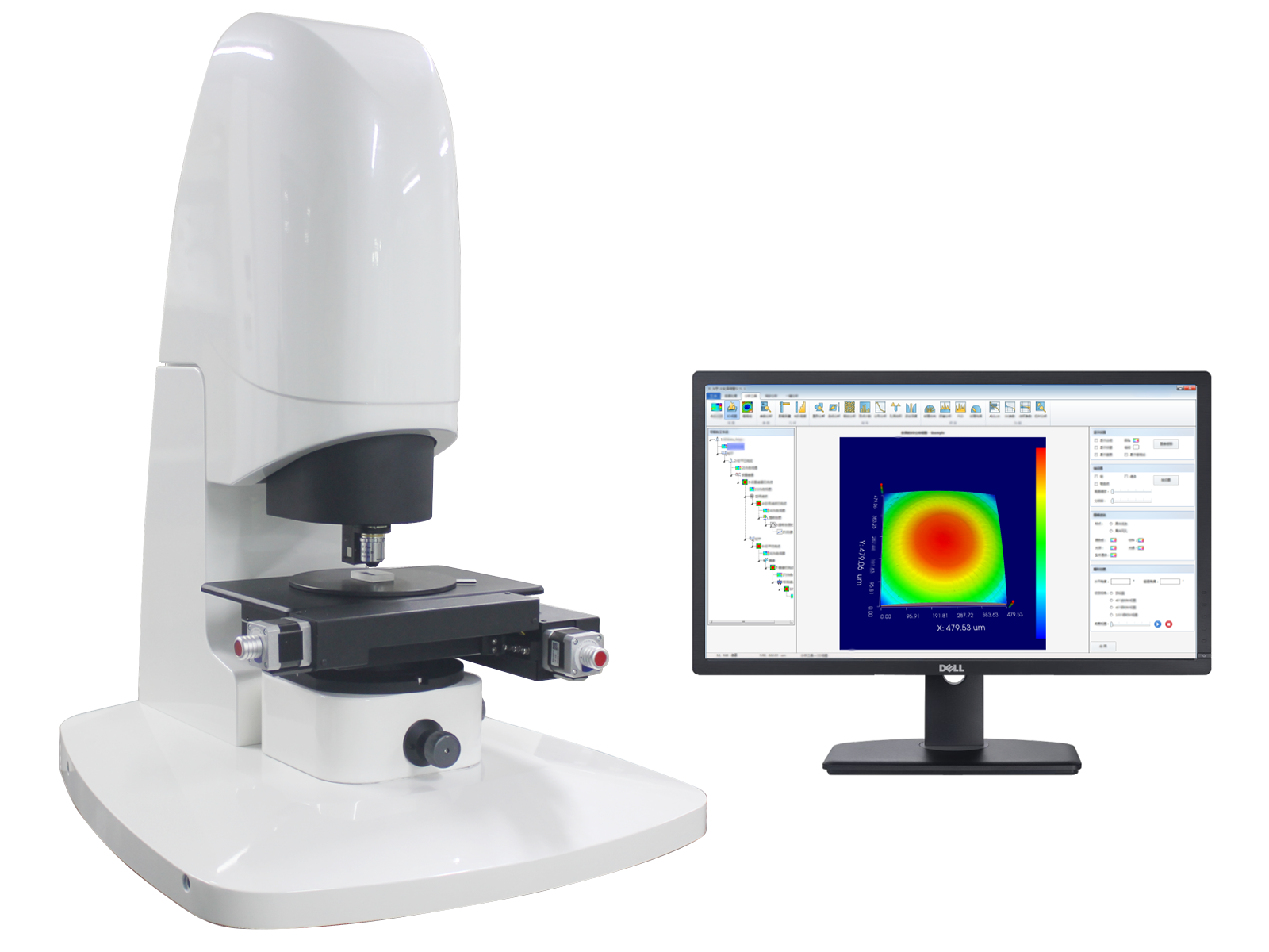 MSE PRO 3D Optical Surface Profilometer with 320x200mm Table Size, 1.85 µm/s Scanning Speed, Optics, MSE Supplies LLC, MSE Supplies