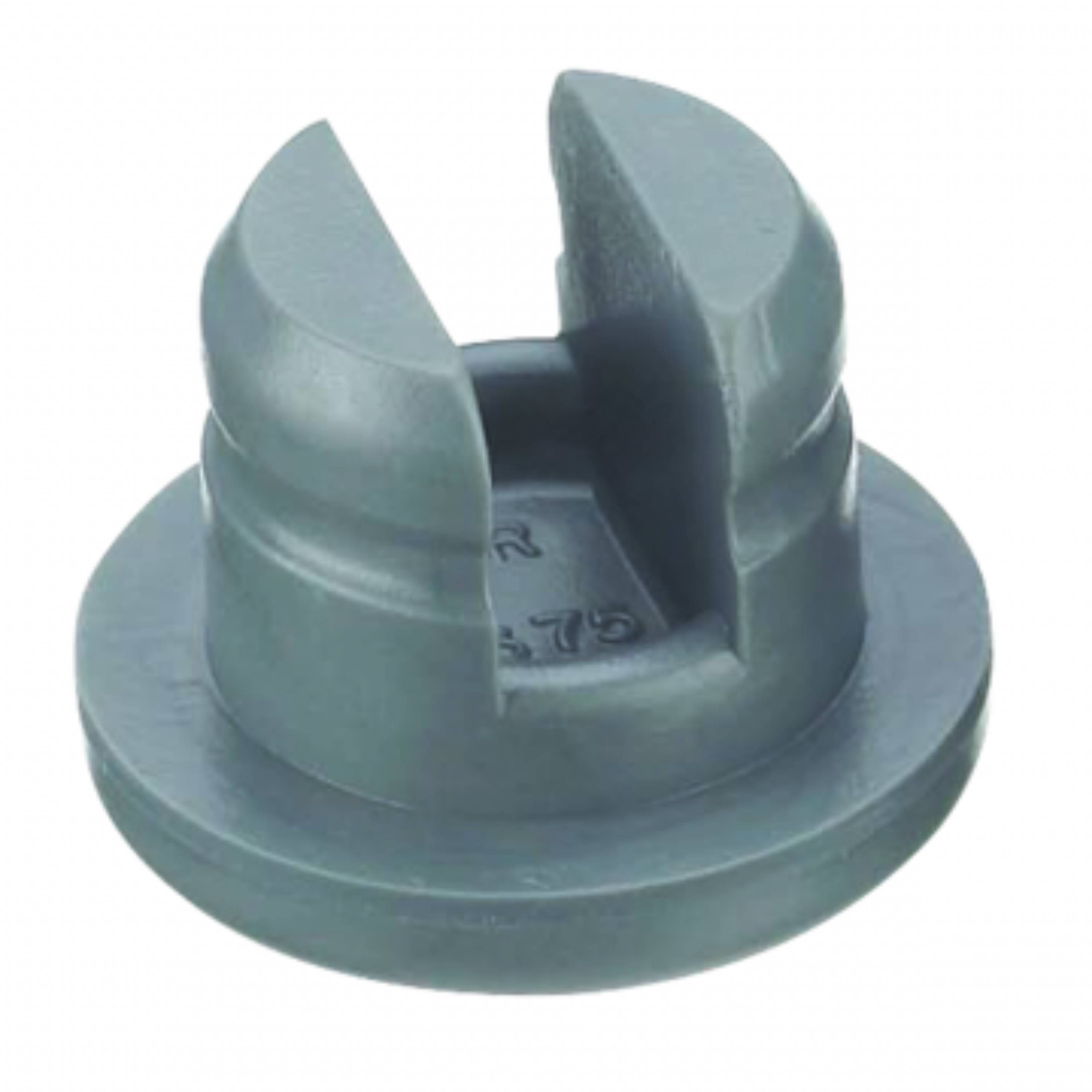 WHEATON® Rubber Stopper, 2-Leg Lyophilization, 13 mm, Durometer: 50