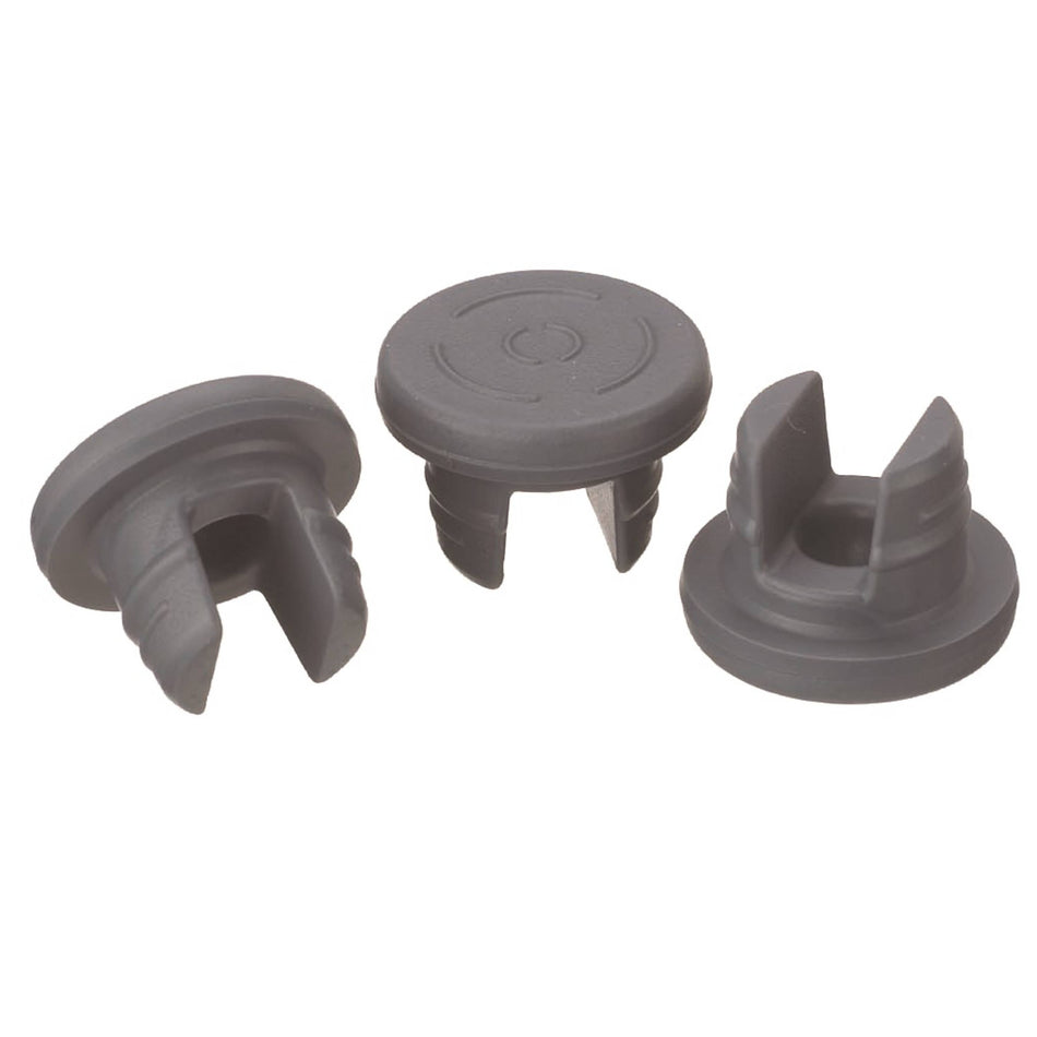 WHEATON® Rubber Stopper, 2-Leg Lyophilization, 20 mm, Durometer: 46