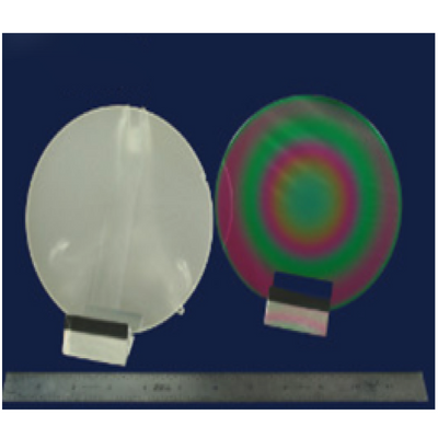 MSE PRO 2 inch Gallium Nitride (400 nm) Template UID (n-) on p-type Si <111>,  Production Grade